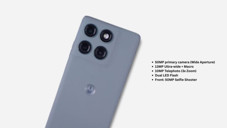 “motorola edge 60 pro specifications” Camera