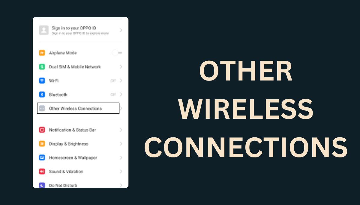 Other Wireless Connections
