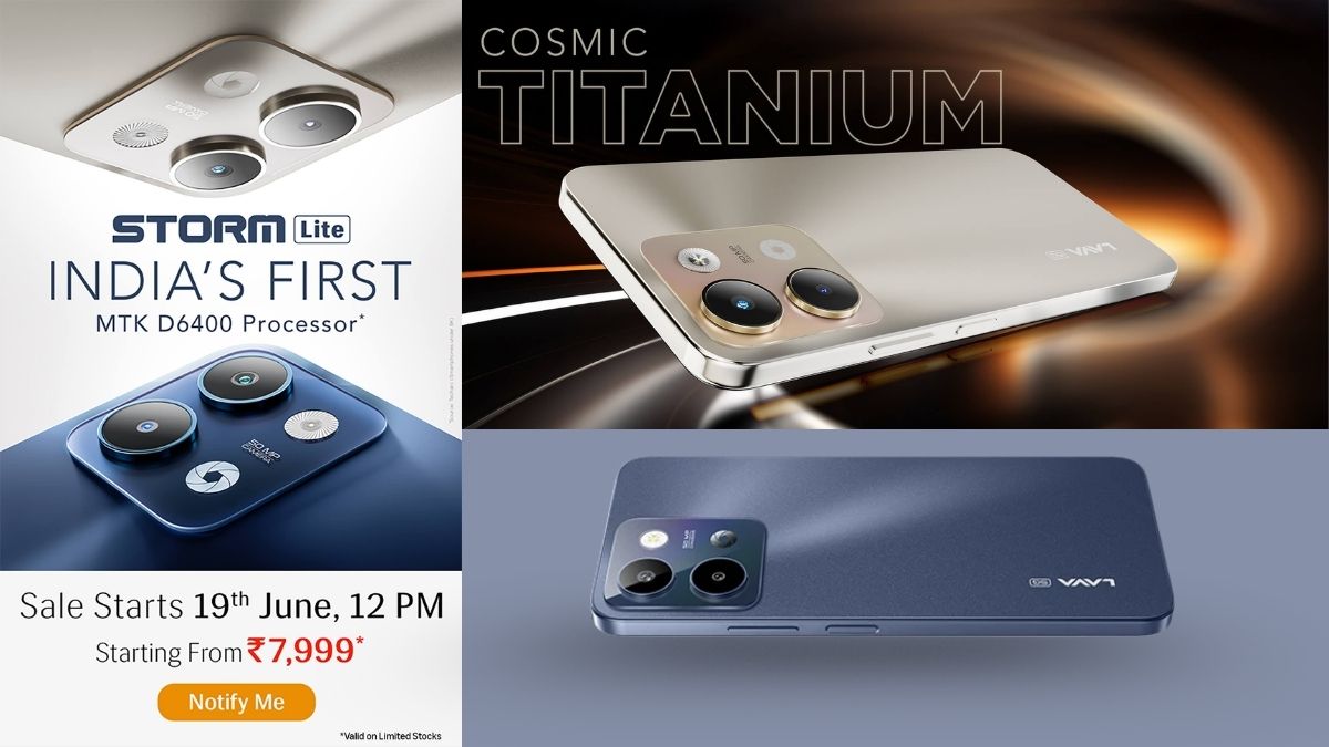 Lava Storm Lite 5G Specifications Sale Date