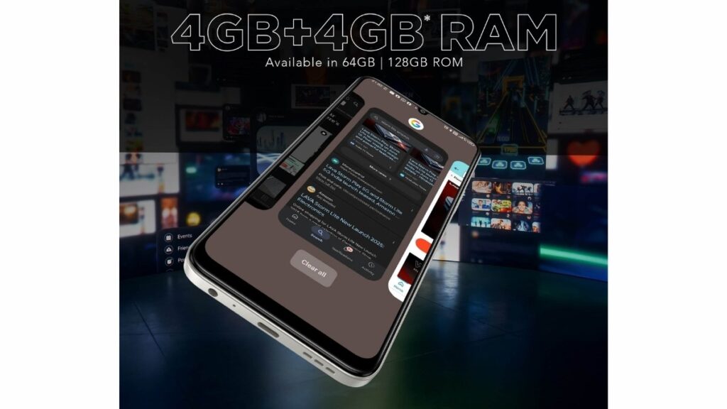 RAM & ROM of Strome lite 5G