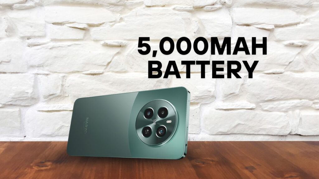 Realme Narzo 70 Pro 5G 5,000mAh battery