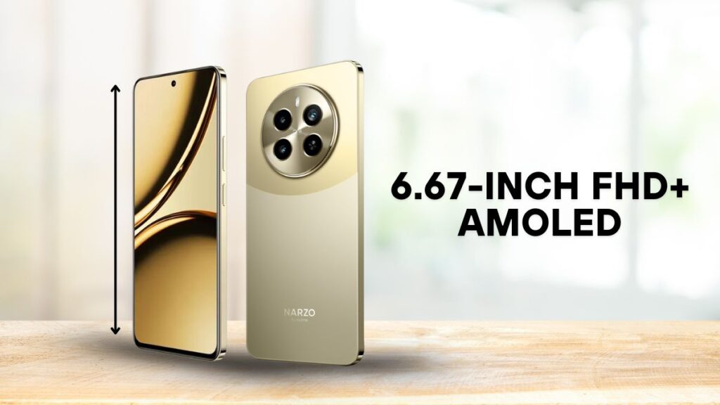 Realme Narzo 70 Pro 5G 6.67-inch FHD+ AMOLED