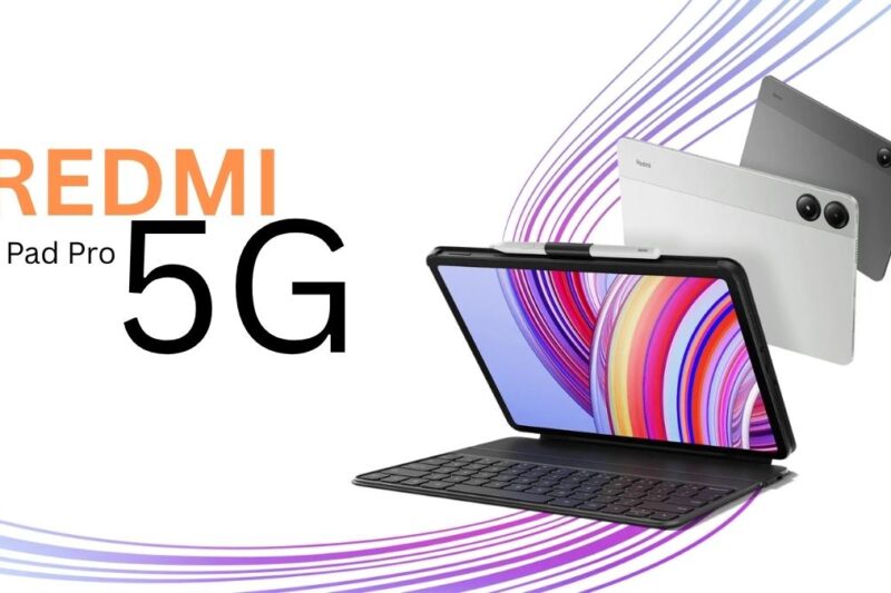 Redmi Pad Pro 5G: With 12.1 Inch Big Screen 10,000mAh Big battery & Wi-Fi 6E, dual 5G SIM slots